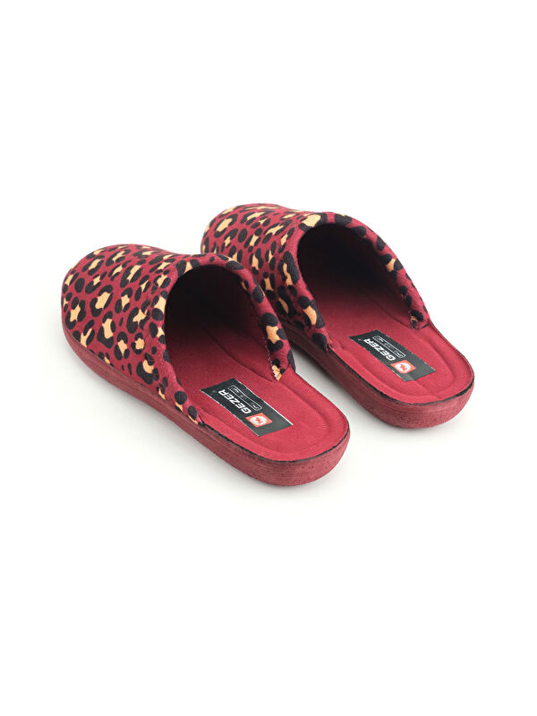 Gezer Siyah Gezer Kışlık Rahat Kadın Taban Ev Bahçe Terlik