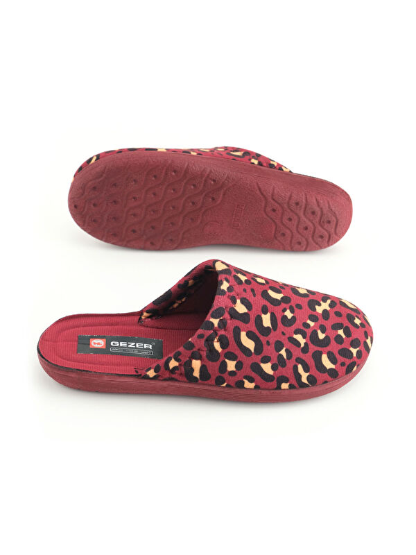 Gezer Siyah Gezer Kışlık Rahat Kadın Taban Ev Bahçe Terlik