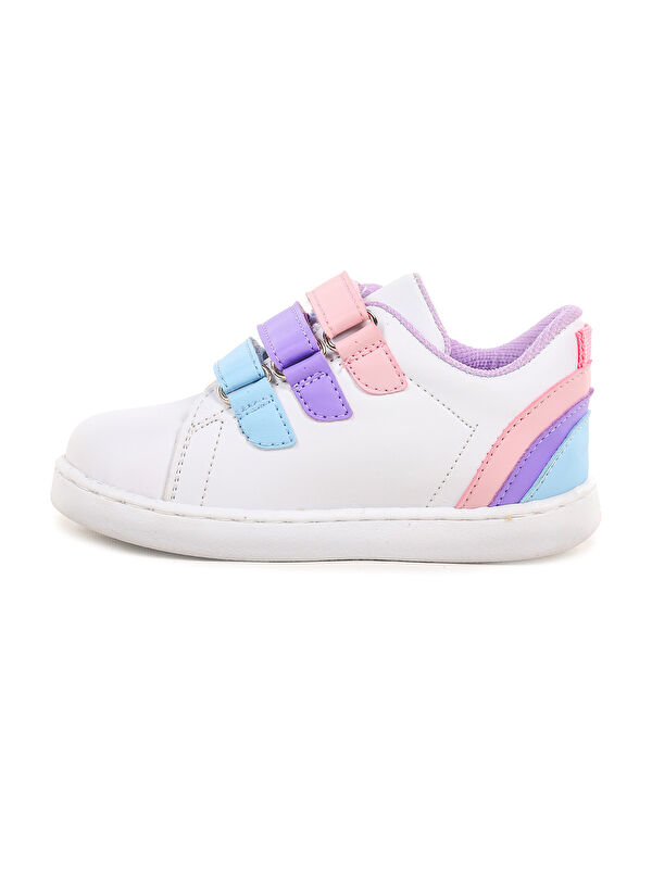 Lunce Cırtlı Işıklı Kız Bebek Spor Ayakkabı - Görsel 3