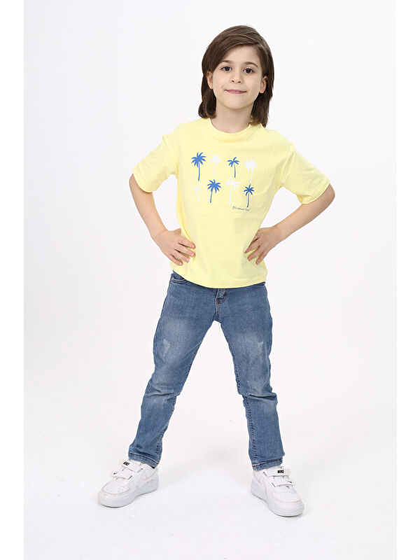 Toontoykids Erkek Çocuk Baskılı Tişört