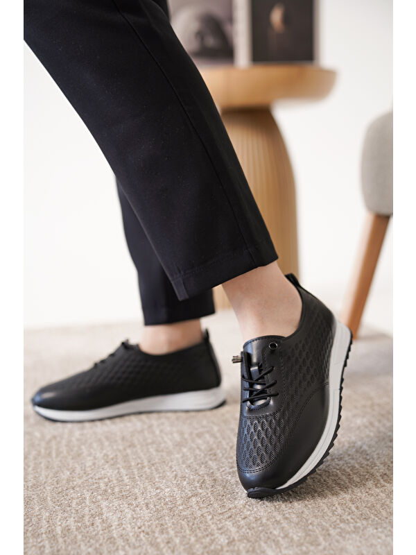 D0155 Günlük Ortopedik Kadın Sneaker Spor Ayakkabı - Görsel 6