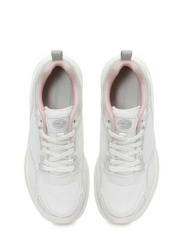 LYDIA W 5FX Beyaz Kadın Koşu Ayakkabısı - Görsel 5