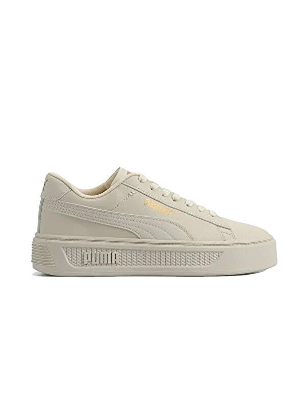 Puma Smash Platform V3 Tdp Unisex Günlük Ayakkabı 40617550 Bej