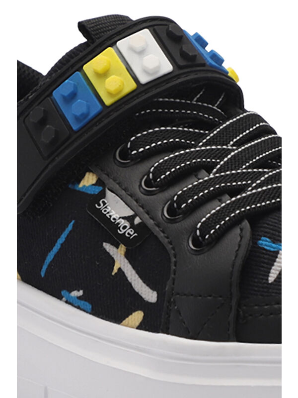 NUMANCIA Erkek Çocuk Sneaker Ayakkabı Siyah / Mavi - Görsel 5