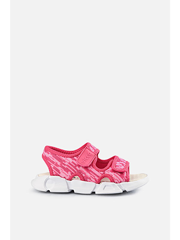 Kuki Hafif Kız Çocuk Fuşya Sandalet - Görsel 2