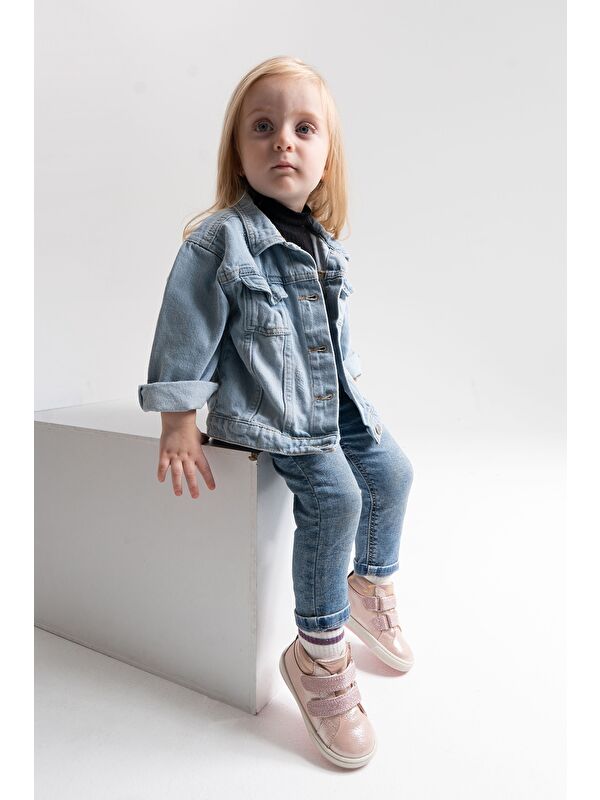 Kız Bebek Pudra Hakiki Deri Suya Dayanıklı Anatomik İlk Adım Bot - Görsel 3