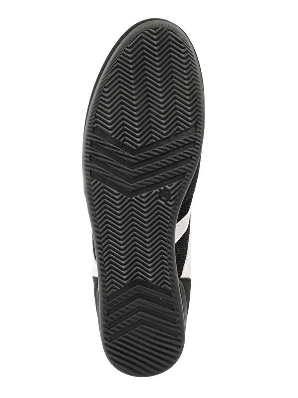 OMEGA Erkek Siyah / Beyaz Günlük Spor Ayakkabısı - Görsel 8