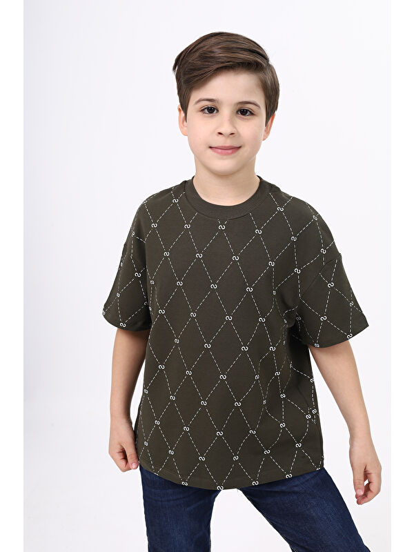 Toontoykids Unisex Çocuk Baskılı Tişört