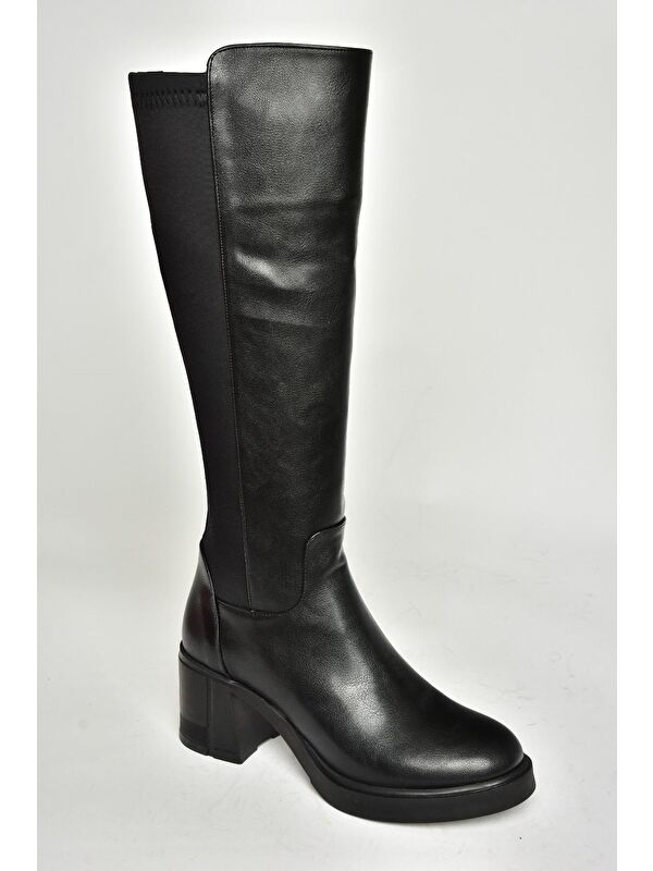 T2821323 Siyah Kadın Çizme - Görsel 4