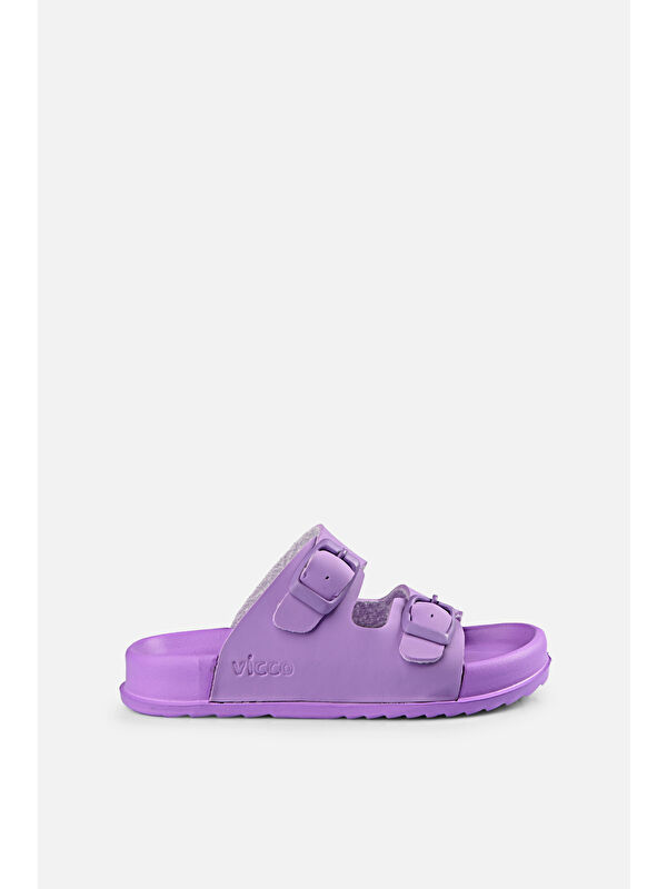 Gibli Basic Kız Bebek Lila Terlik - Görsel 2