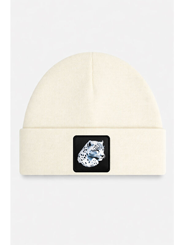BlackBörk Panter Logolu Off White Bere