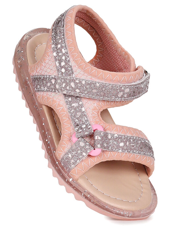 Kiko Kids Marlin Simli Cırtlı Kız Çocuk Sandalet