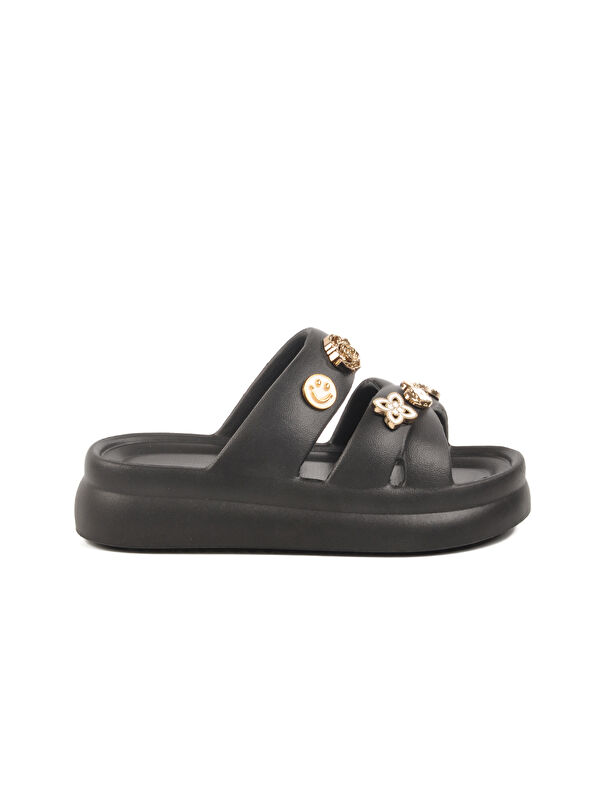 Siyah Eva Hafif Esnek Kadın Terlik 510 Z - Görsel 2