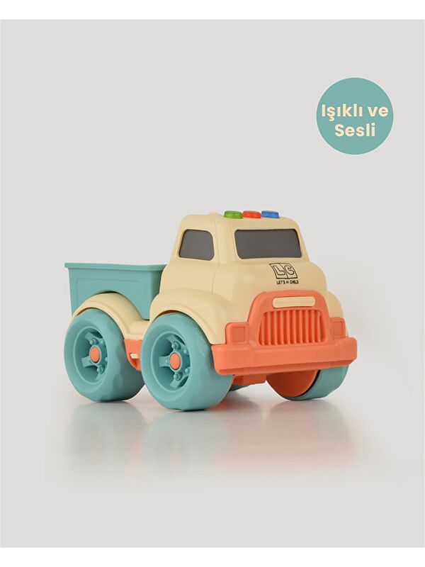 Let's Be Child Bej Sesli Ve Işıklı Minik Pikap