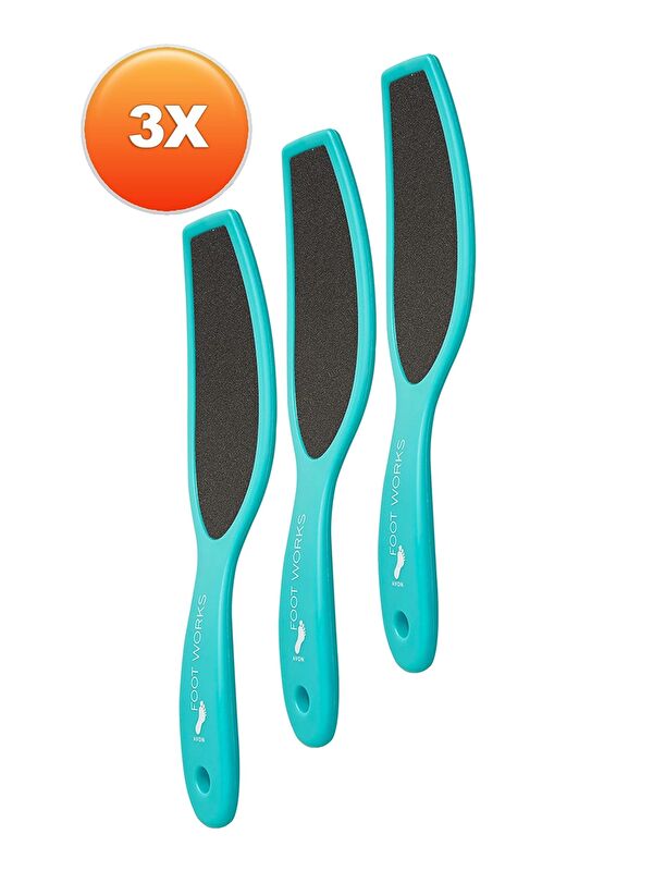 AVON Footworks Geniş Ayak Törpüsü Üçlü Set