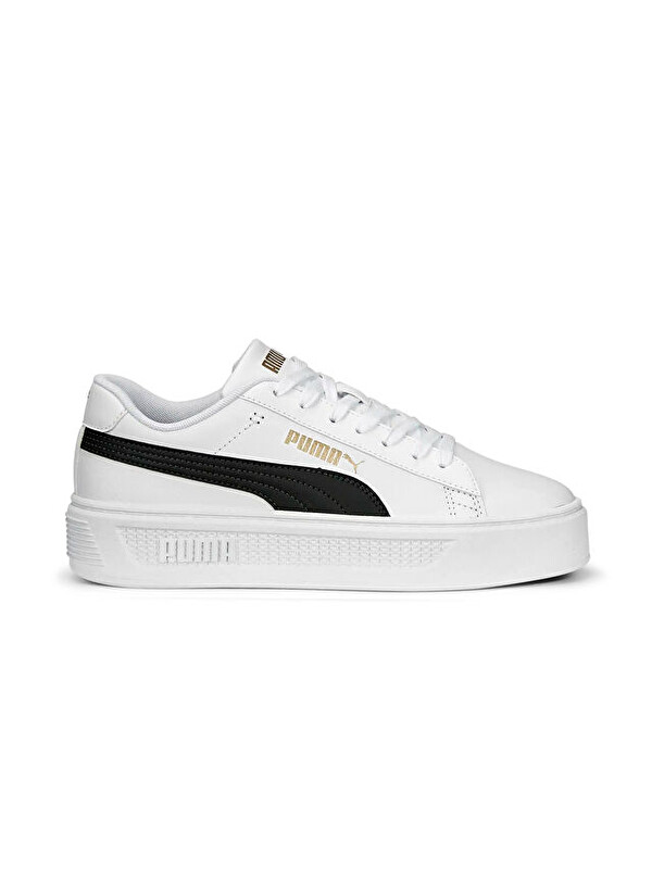 Puma Smash Platform V3 Tdp Unisex Günlük Ayakkabı 40617504 Beyaz