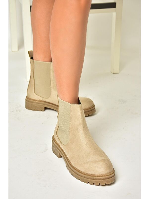 T7269237 Bej Kadın Bot - Görsel 3
