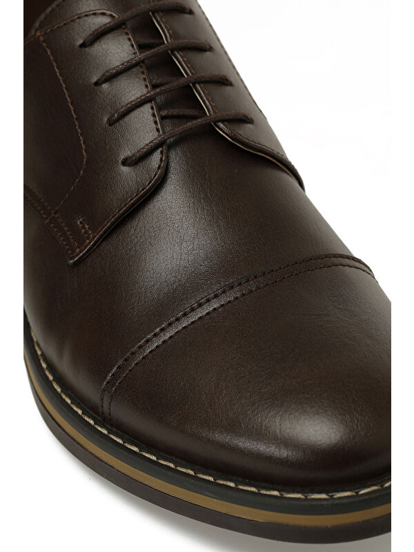 AYBAS JJ 5PR Kahverengi Erkek Klasik Ayakkabı - Görsel 8