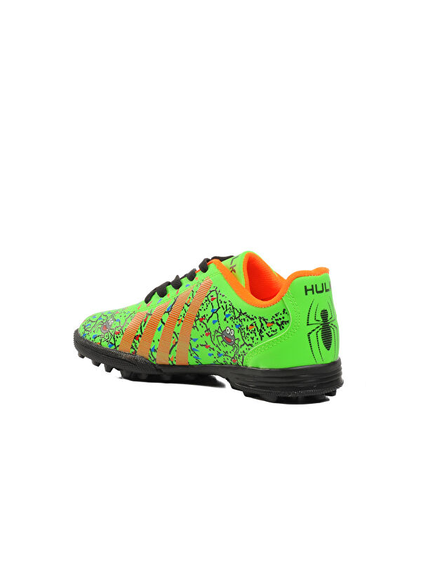 Örümcek Desenli Yeşil Çocuk Halı Saha Ayakkabısı - Görsel 5