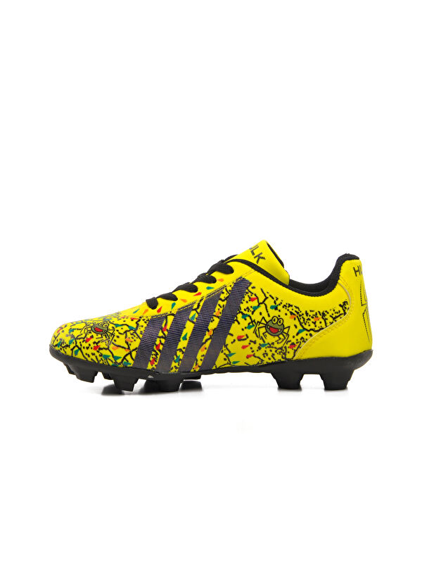 Örümcek Desenli Sarı Çocuk Krampon - Görsel 3