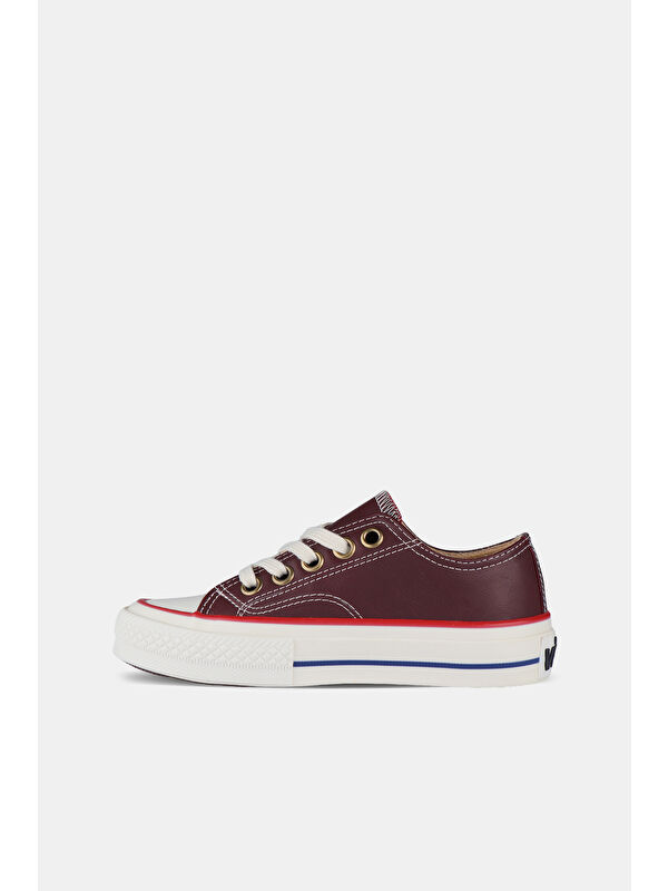 Navar Basic Unisex Çocuk Bordo Sneaker - Görsel 3
