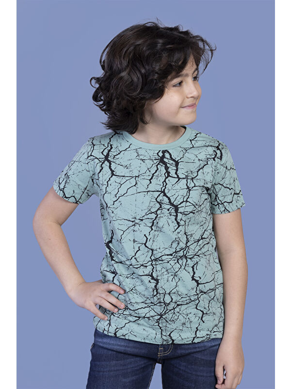 Toontoykids Erkek Çocuk Komple Baskılı Tişört