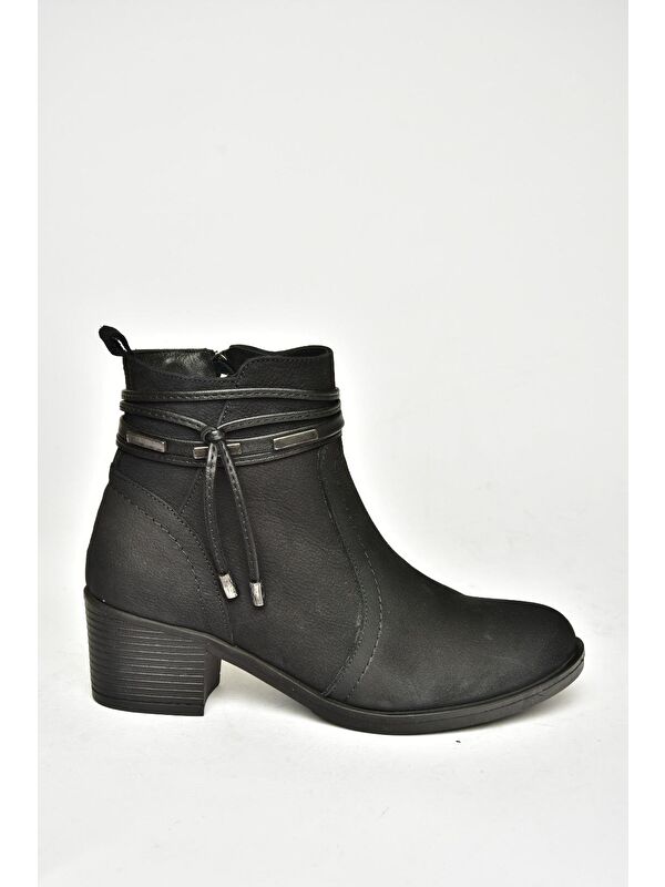 T5557033 Siyah Kadın Bot - Görsel 4