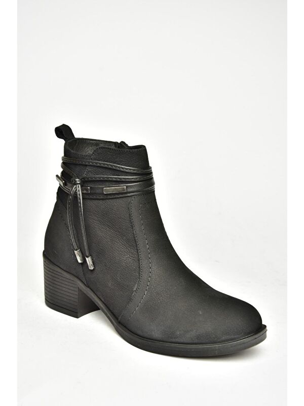 T5557033 Siyah Kadın Bot - Görsel 5
