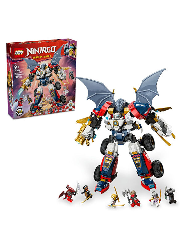 Lego NINJAGO Zane in Ultra Kombo Mechi 4ü 1 Arada 71834