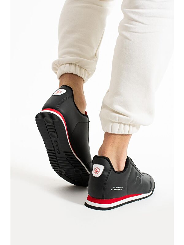 Pico Siyah Kırmızı Erkek Ayakkabı - Görsel 5