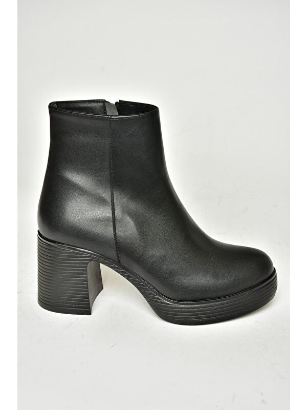 T8201974 Siyah Kadın Bot - Görsel 5