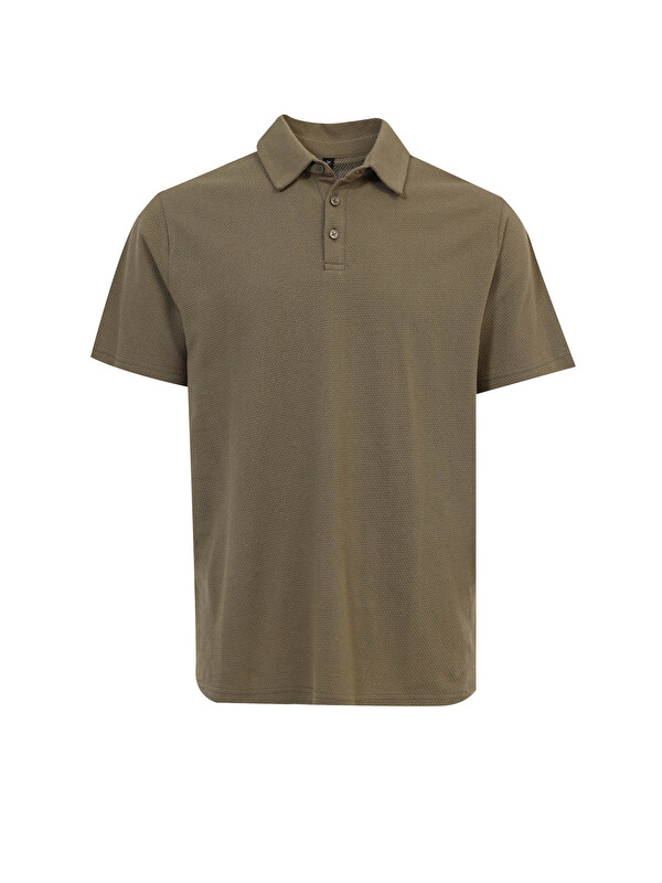 Kinetix Haki Erkek Polo Yaka Kısa Kol T-Shirt