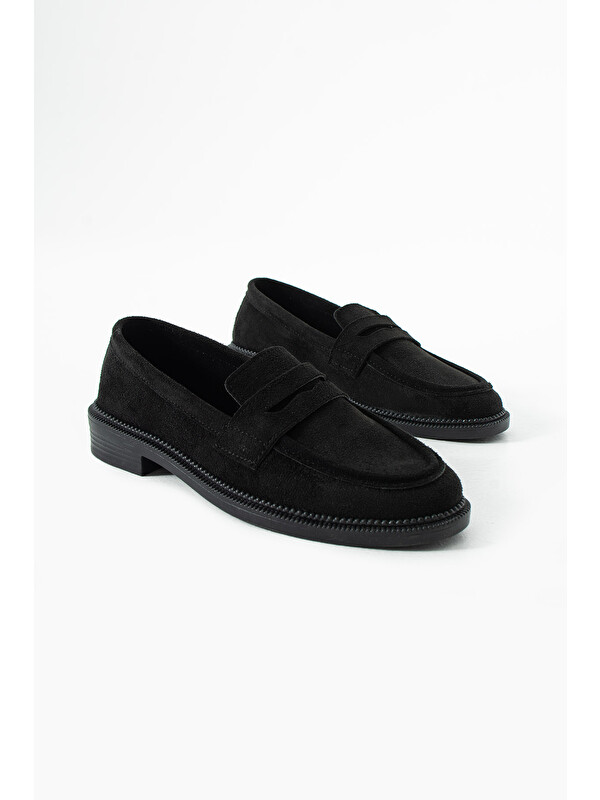DUXAL SHOES Marlena Kadın Günlük Süet Loafer Ayakkabı