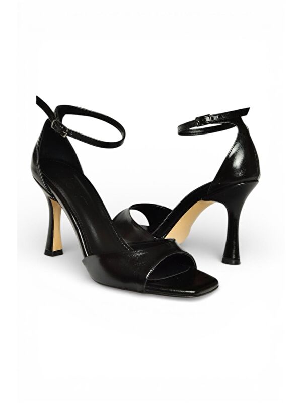 Fox Shoes Siyah Fox Shoes Topuklu Kadın Ayakkabı Y569823309