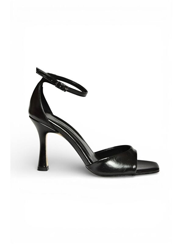 Fox Shoes Siyah Fox Shoes Topuklu Kadın Ayakkabı Y569823309