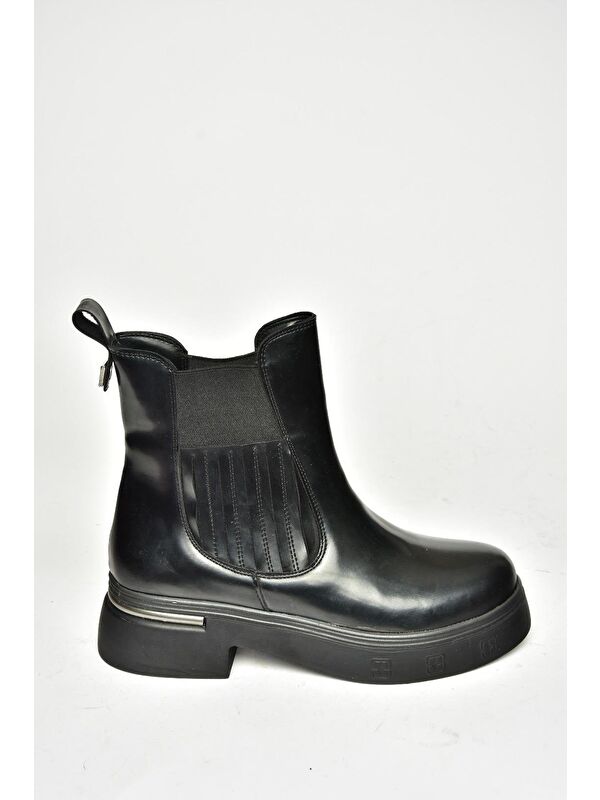 T9963340 Siyah Kadın Bot - Görsel 4