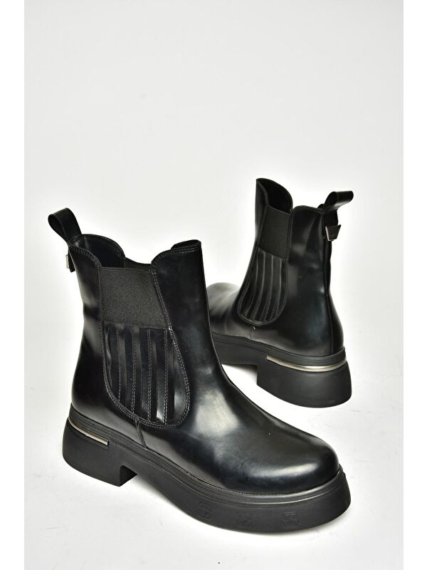 T9963340 Siyah Kadın Bot - Görsel 5