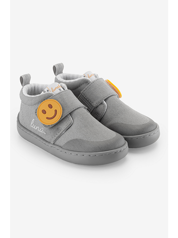 Hopfrög ⁠Lunakids Lunicon 1.0 Tog Masal Grisi Barefoot Çocuk Ayakkabısı By Kids