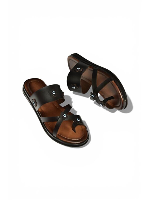 Fox Shoes Siyah Fox Shoes Terlik Kadın Y390022603