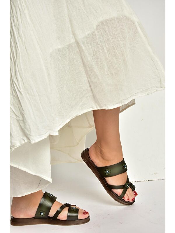 Fox Shoes Siyah Fox Shoes Terlik Kadın Y390022603