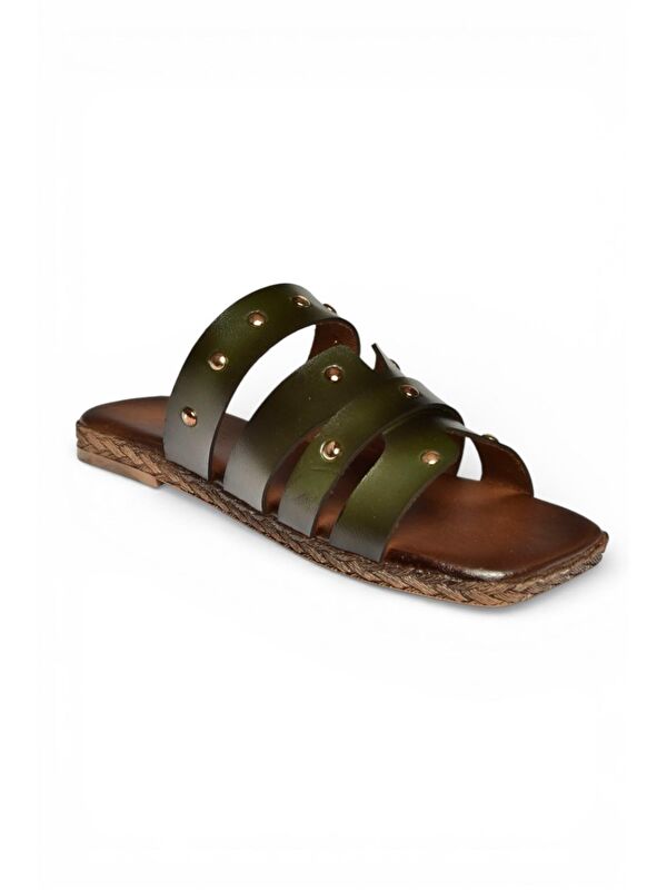 Fox Shoes Kahverengi Fox Shoes Terlik Kadın Y390755203