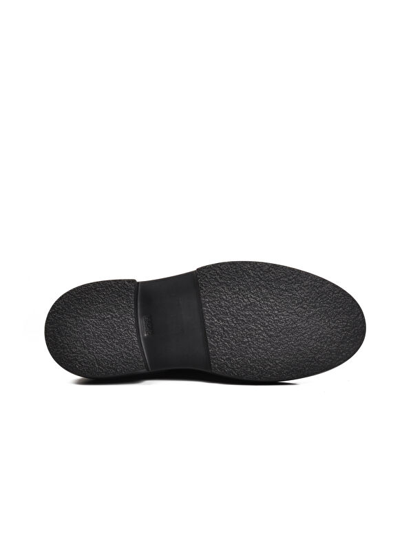 Kahve Deri Geniş Kalıp Erkek Klasik Ayakkabı Premium 1085 - Görsel 6