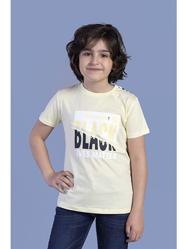 Toontoykids Erkek Çocuk Baskılı Tişört