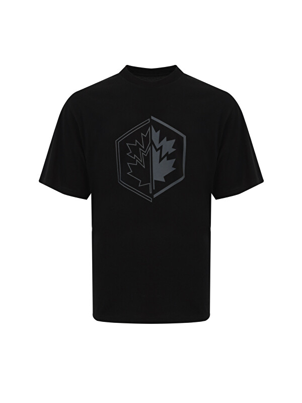 Lumberjack Siyah Erkek Kısa Kol T-Shirt