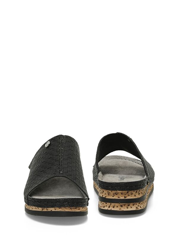 166952.BZ5FX Siyah Kadın Terlik - Görsel 6