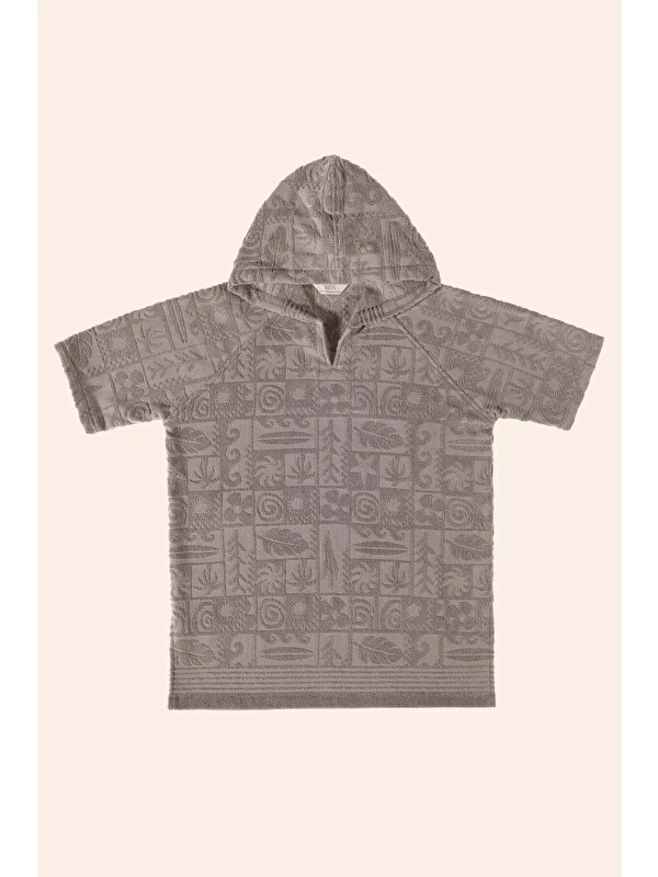 İrya Kayora %100 Pamuk Unisex Plaj Pançosu Sand Beige