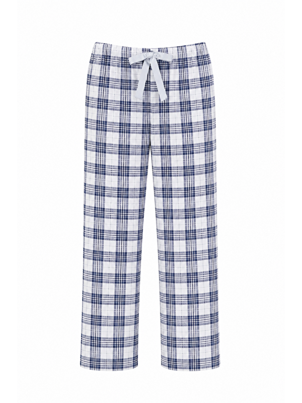Formo Kadın Desenli Viskon Düz Paça Pijama Altı