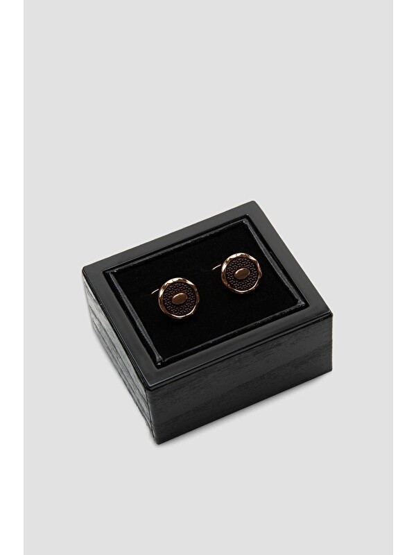 ABBATE 98521 Bronze Bordo Erkek Kol Düğmesi