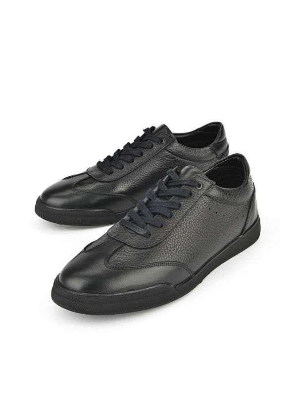 Erkek Hakiki Deri Ayakkabı 1511025Z2023 Siyah - Görsel 6
