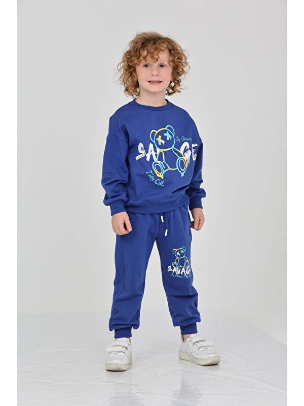 Toontoykids Erkek Çocuk Savage Baskılı Eşofman Takım
